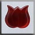 Mill Hill Glass Treasures 12026 - Medium Tulip Matte Siam