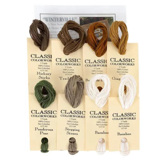 Classic Colorworks - Winterville Thread Pack (8 Threads)