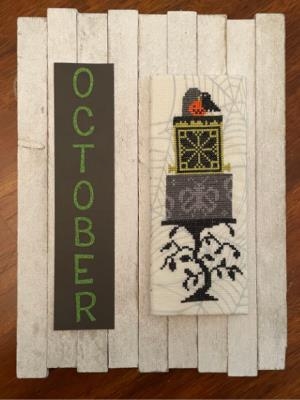 Stickvorlage AuryTM Designs - Quaker Birthday Cakes - October