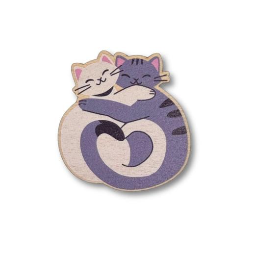 The Crafty Kit Company - Needle Minder Cat Besties