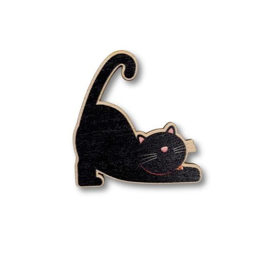 The Crafty Kit Company - Needle Minder Cat Midnight