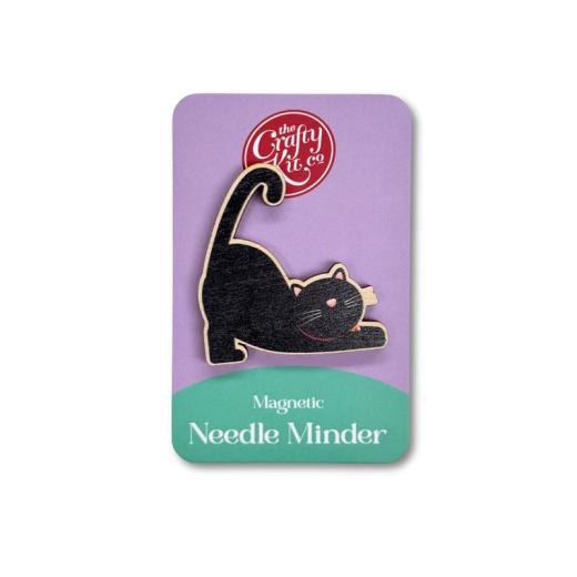 The Crafty Kit Company - Needle Minder Cat Midnight