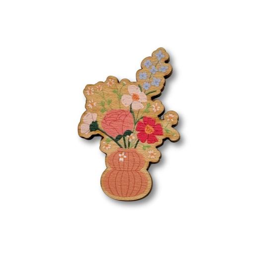 The Crafty Kit Company - Needle Minder Vase of Flowers
