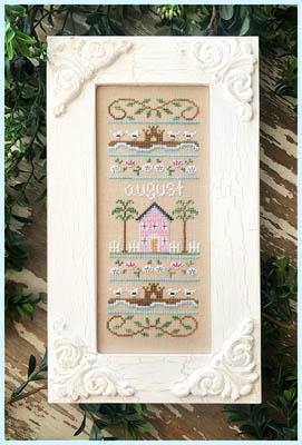 Country Cottage Needleworks - Sampler Of The Month - August