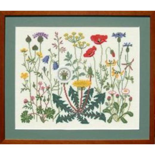 Wildblumen - Haandarbejdets Fremme (Stickpackung)