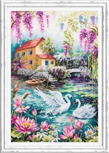 Magic Needle - Stickbild Dream Lake