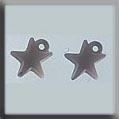 12046 Mill Hill Glass Treasures - Very Small Domed Star Matte Rosa