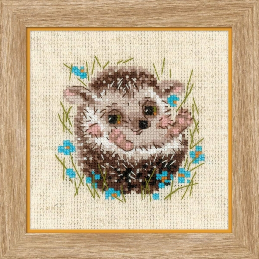 Riolis - Stickbild Little Hedgehog