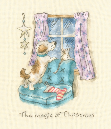 Bothy Threads Stickpackung - The magic of Christmas