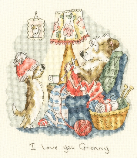 Bothy Threads Anita Jeram - I love you Granny