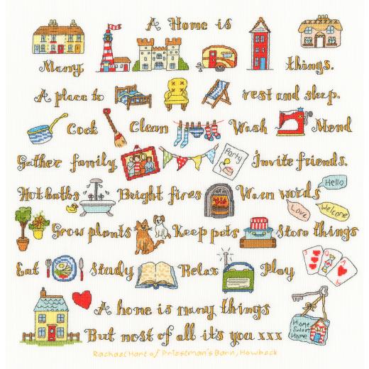 Bothy Threads Amanda Loverseed - A Home Is Many Things