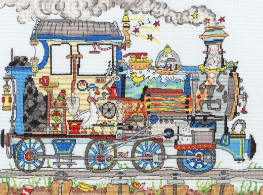 Bothy Threads - Cut Thru´ Steam Train