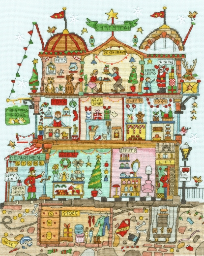 Bothy Threads - Cut Thru´ Christmas Department Store