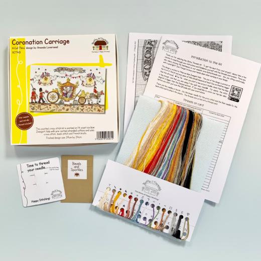Bothy Threads - Amanda Loverseed - Cut Thru' Coronation Carriage - Ausverkauf