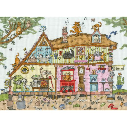 Bothy Threads - Cut Thru Cat Cottage