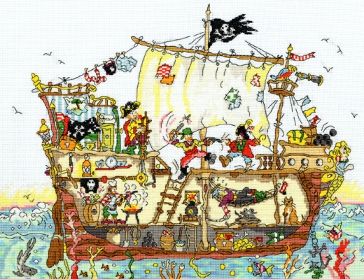 Bothy Threads - Cut Thru´ Pirate Ship