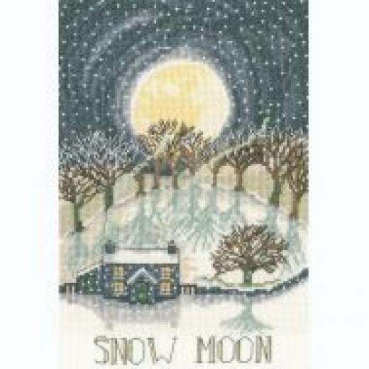 Bothy Threads Stickpackung - Snow Moon