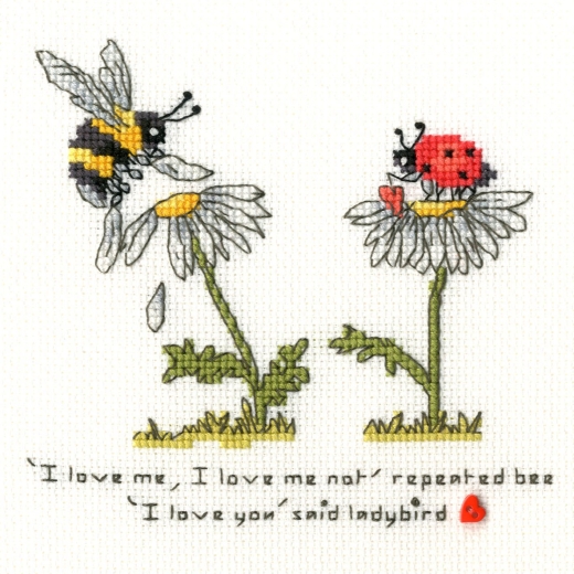 Bothy Threads Eleanor Teasdale - Love Me, Love Me Not