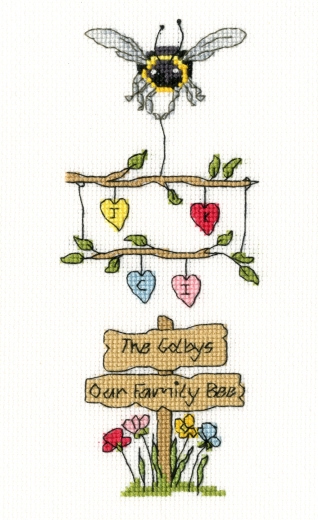 Bothy Threads Eleanor Teasdale - Our Family Bee