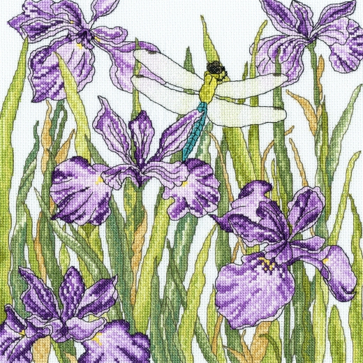 Bothy Threads Stickpackung - Iris Garden
