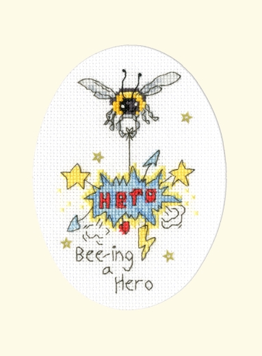 Bothy Threads Eleanor Teasdale - Bee-ing A Hero