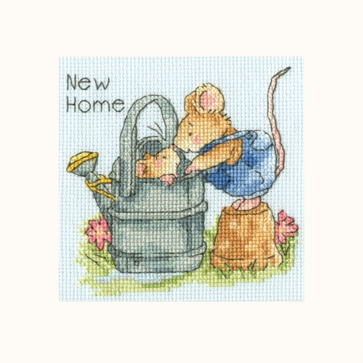 Bothy Threads Stickpackung - Greeting Card - Welcome Home