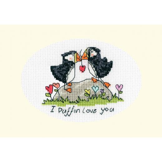 Bothy Threads Eleanor Teasdale - I Puffin Love You