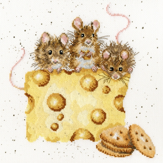 Bothy Threads Hannah Dale - Crackers About Cheese