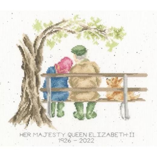 Bothy Threads Hannah Dale - Her Majesty The Queen