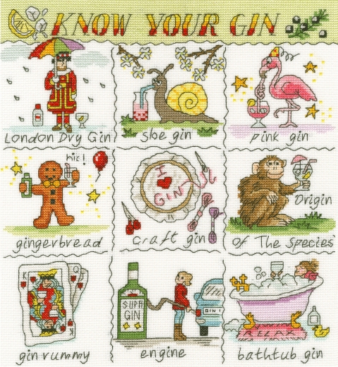 Bothy Threads Helen Smith - Know Your Gin