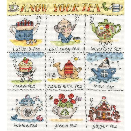 Bothy Threads Helen Smith - Know Your Tea