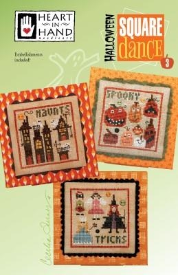 Stickvorlage Heart In Hand Needleart - Halloween Square Dance 3 (w/emb)