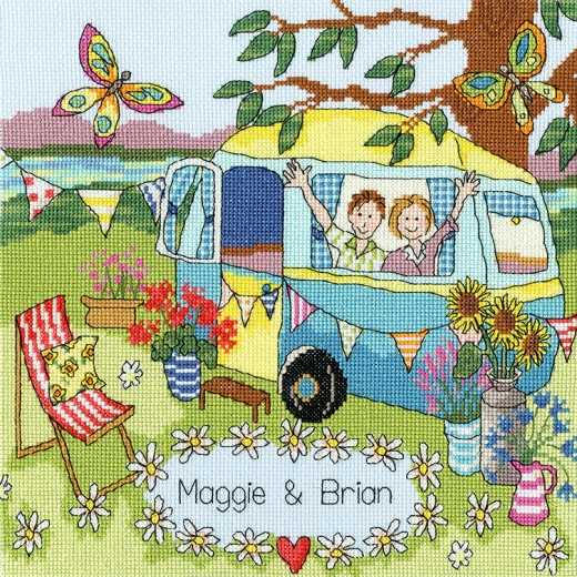 Bothy Threads Julia Rigby - Our Caravan
