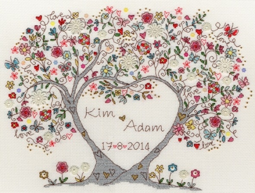 Bothy Threads Kim Anderson - Love Blossoms