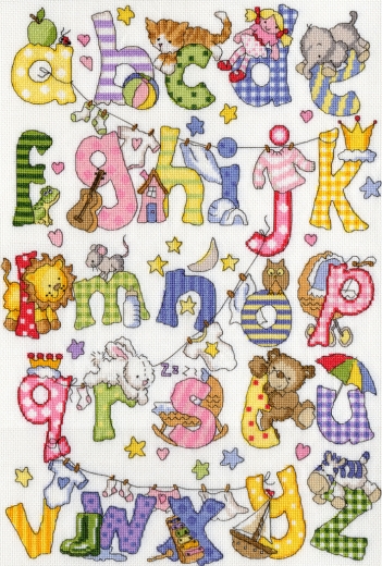 Bothy Threads Kate Garrett - My first Alphabet