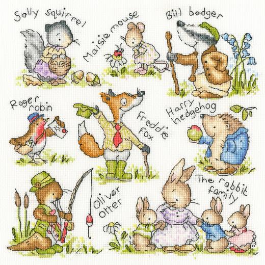 Bothy Threads Kate Garrett - Country Folk