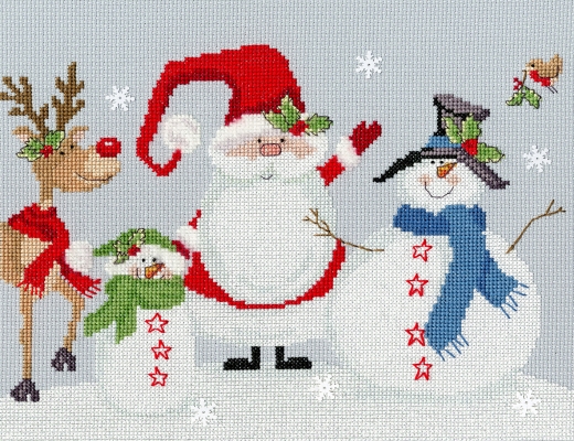 Bothy Threads Karen Tye Bentley - Snowy Friends
