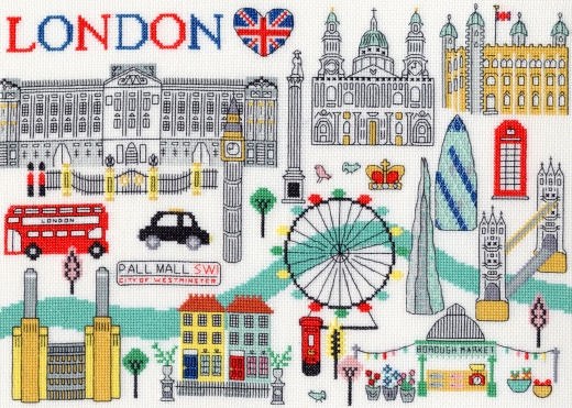 Bothy Threads Jessica Hogarth - Love London (Ausverkauf)