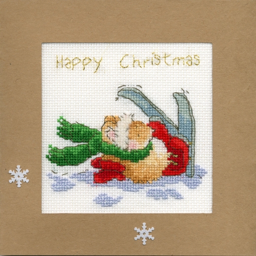 Bothy Threads Stickpackung - Christmas Card - Apres Ski
