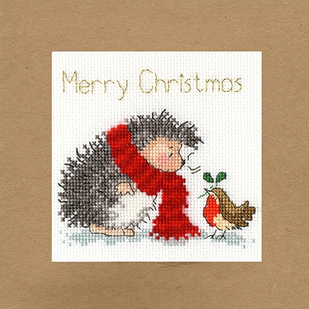 Bothy Threads Stickpackung - Christmas Card - Christmas Wishes
