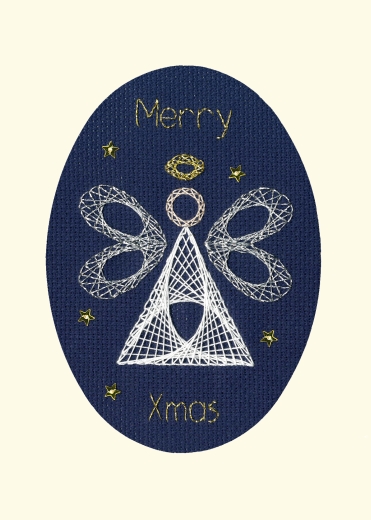 Bothy Threads Stickpackung - Christmas Card - Christmas Angel