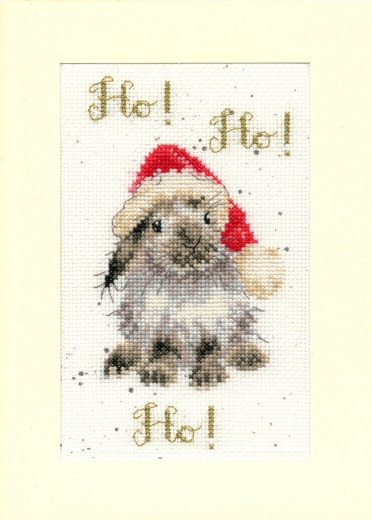 Bothy Threads Stickpackung - Christmas Card - Ho! Ho! Ho!