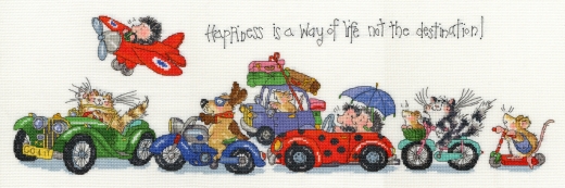 Bothy Threads Margaret Sherry - Happiness Is A Way Of Life