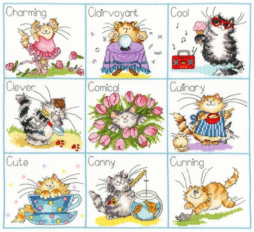 Bothy Threads Margaret Sherry - Its a Cats Life