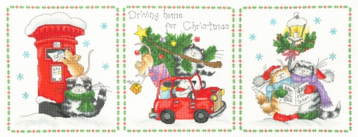 Bothy Threads Margaret Sherry - Driving Home For Christmas