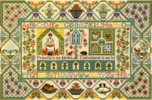 Bothy Threads Moira Blackburn - Peaceful Garden