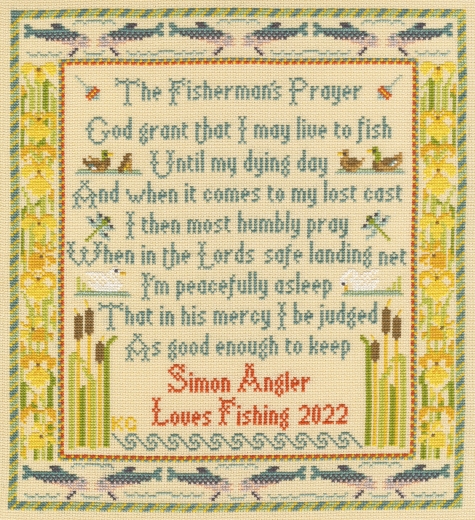 Bothy Threads Moira Blackburn - The Fishermans Prayer
