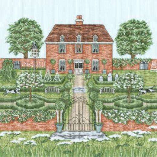 Manor House - Bothy Threads Sally Swannell (Stickpackung)