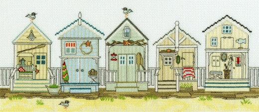 Bothy Threads Sally Swannell - New England Beach Huts