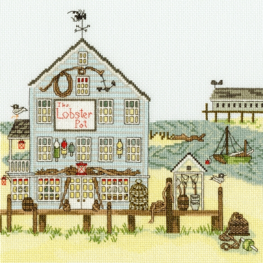 Bothy Threads Sally Swannell - New England The Lobster Pot
